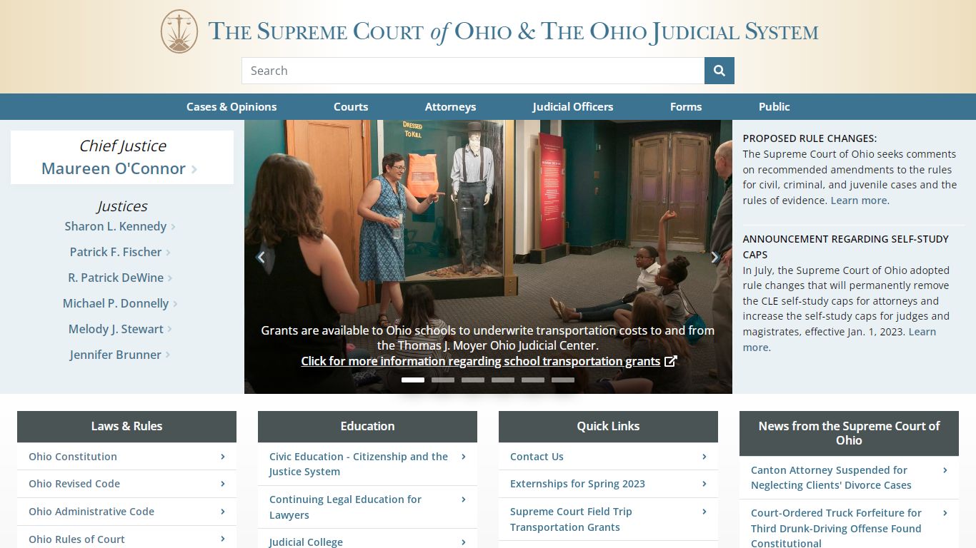 Supreme Court of Ohio and the Ohio Judicial System